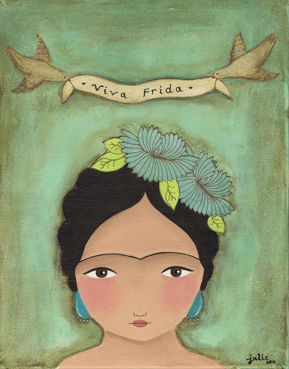 Viva Frida... Fine Art Print