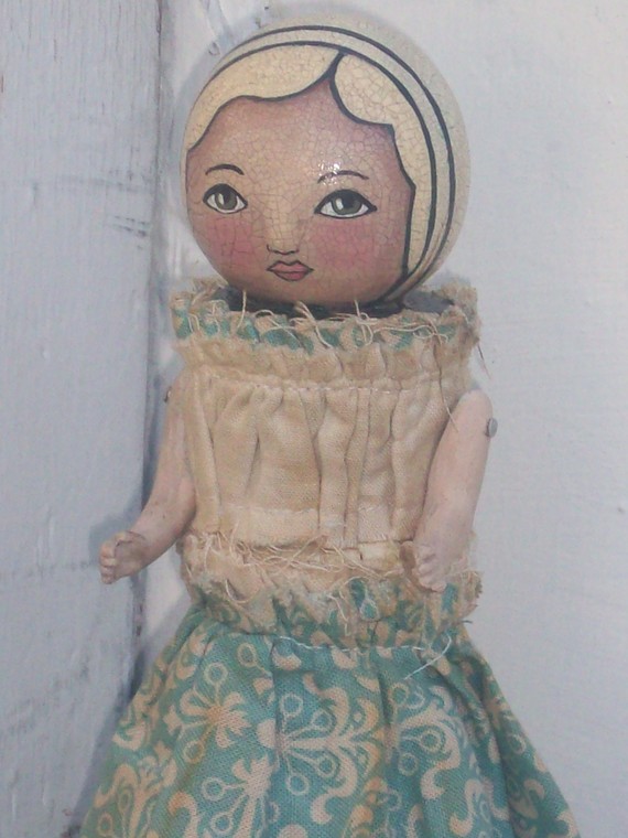 Miss Josie... Original, Primitive, Folk, Art Doll